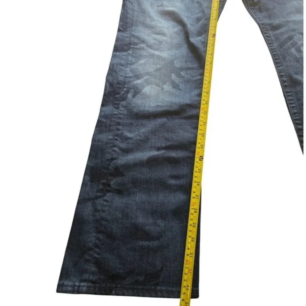 True Religion Camo Straight Leg Jeans‎ Size 40 Dark Wash Y2K